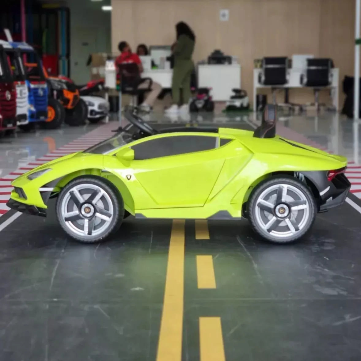 Carro Elétrico Infantil Lamborghini Centenário Verde 12v